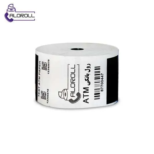 رول دستگاه خودپرداز بانکی(ATM)ان سی آر NCR چاپ مشکی