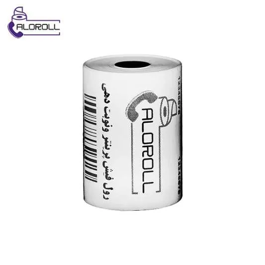 رول فیش پرینتر حرارتی ۴۰ متری هانسول چاپ مشکی