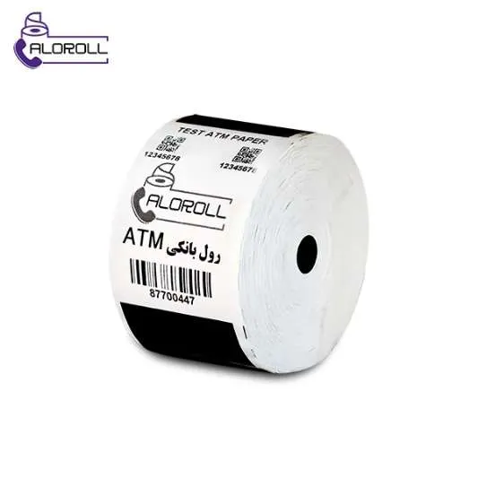 رول دستگاه خودپرداز بانکی (ATM) توسان تکنو TOSAN TECNO چاپ مشکی