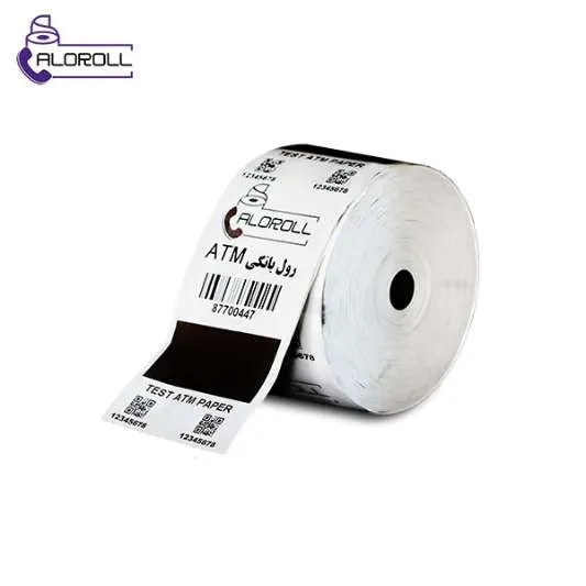 رول دستگاه خودپرداز بانکی(ATM) جی آر جی GRG چاپ مشکی