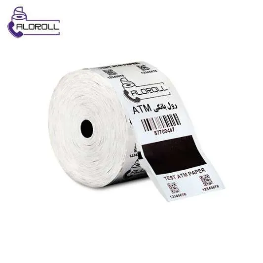 رول دستگاه خودپرداز بانکی (ATM) توسان تکنو TOSAN TECNO چاپ مشکی