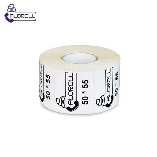 لیبل کاغذی ۱ ردیف ۵۵*۵۰