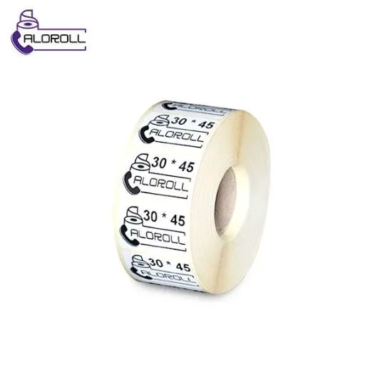 لیبل کاغذی ۱ ردیف ۴۵*۳۰