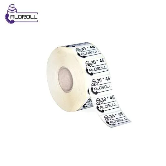 لیبل کاغذی ۱ ردیف ۴۵*۳۰