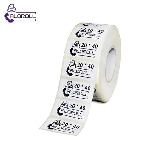 لیبل کاغذی ۱ ردیف ۴۰*۲۰