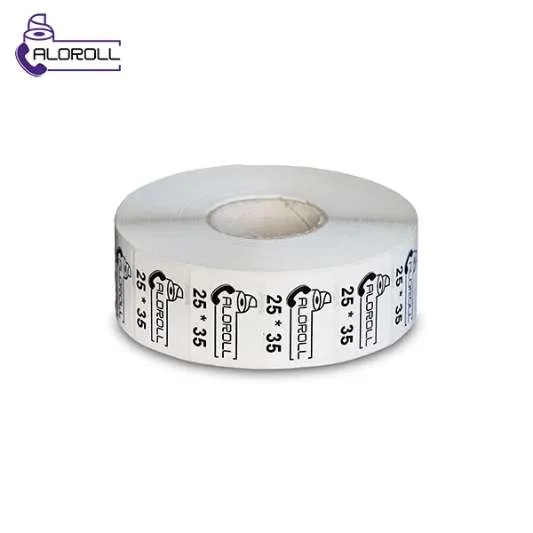 لیبل کاغذی ۱ ردیف ۳۵*۲۵