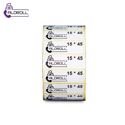 لیبل کاغذی ۱ ردیف ۴۵*۱۵