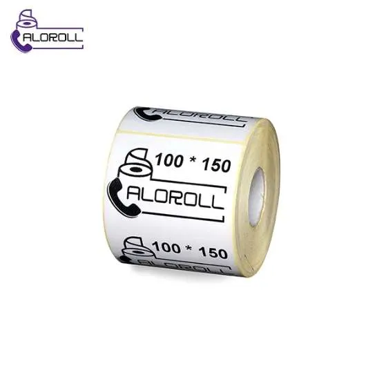 لیبل کاغذی ۱ ردیف ۱۵۰*۱۰۰