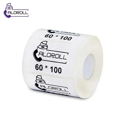 لیبل کاغذی ۱ ردیف ۱۰۰*۶۰