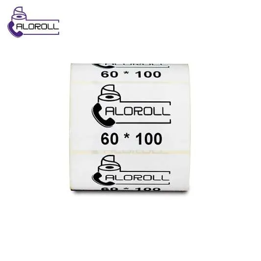 لیبل کاغذی ۱ ردیف ۱۰۰*۶۰