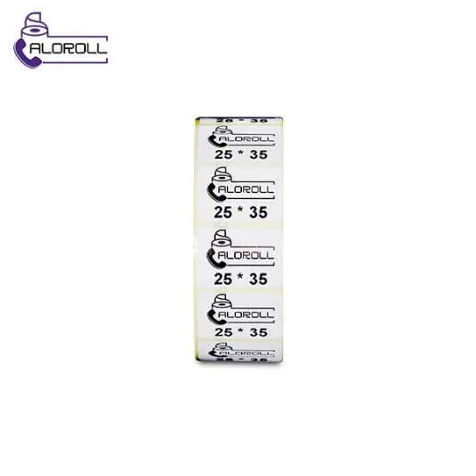 لیبل حرارتی آزمایشگاهی ریمو تک ردیف ۳۵*۲۵