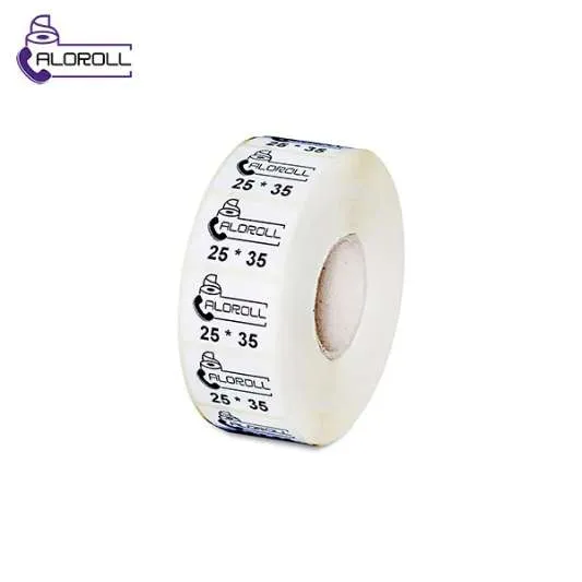 لیبل حرارتی آزمایشگاهی ریمو تک ردیف ۳۵*۲۵