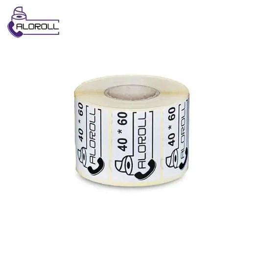 لیبل حرارتی ۱ ردیف ۶۰*۴۰