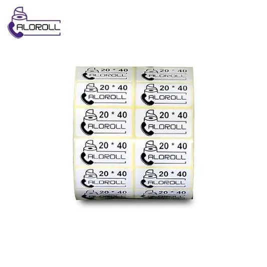 لیبل پی وی سی دو ردیف ۴۰*۲۰