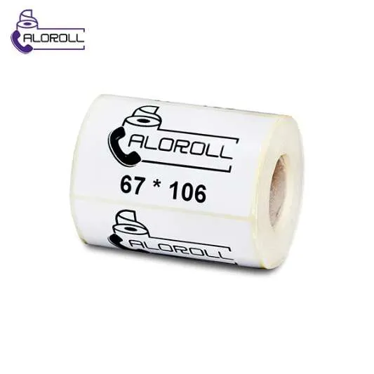 لیبل پی وی سی تک ردیف ۱۰۶*۶۷