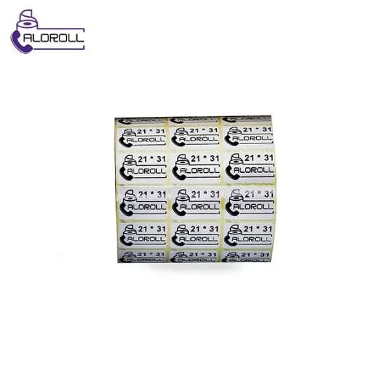 لیبل پشت متال ۳ ردیف ۳۱*۲۱