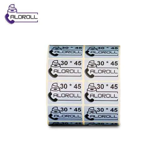 لیبل متال ۲ ردیف ۴۵*۳۰