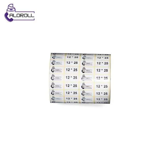 لیبل کاغذی ۴ ردیف ۲۵*۱۲