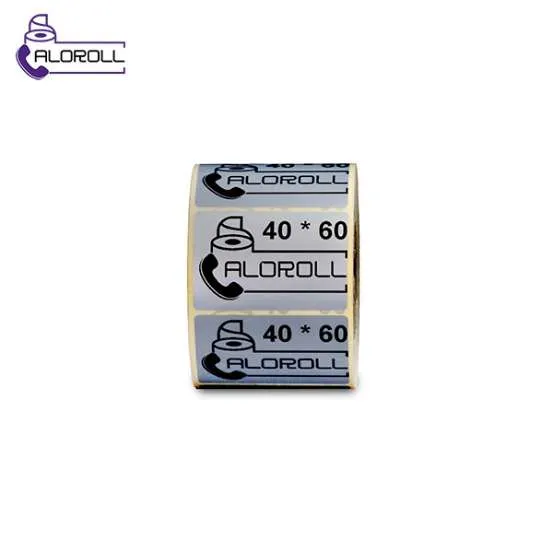 لیبل متال ۱ ردیف ۶۰*۴۰