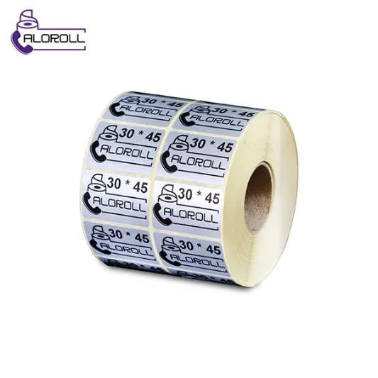 لیبل متال ۲ ردیف ۴۵*۳۰