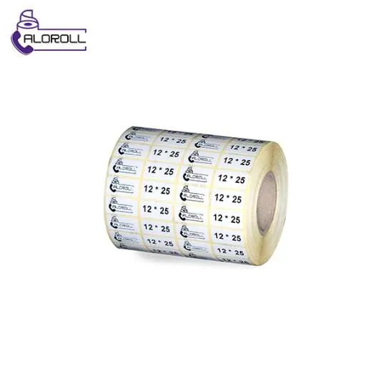 لیبل کاغذی ۴ ردیف ۲۵*۱۲