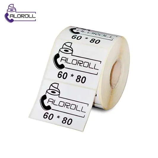 لیبل کاغذی ۱ ردیف ۸۰*۶۰