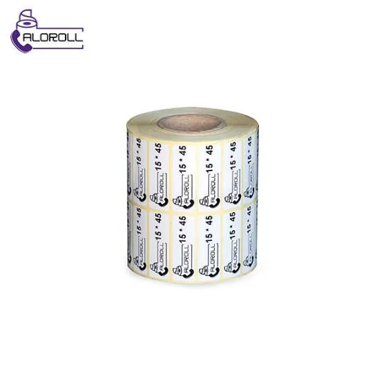 لیبل کاغذی ۲ ردیف ۴۵*۱۵