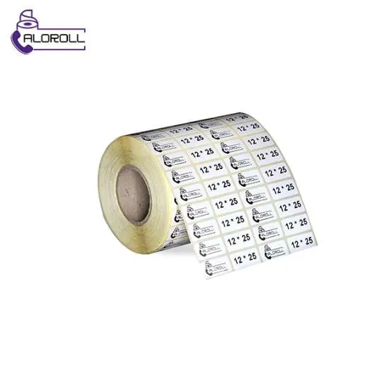 لیبل کاغذی ۴ ردیف ۲۵*۱۲