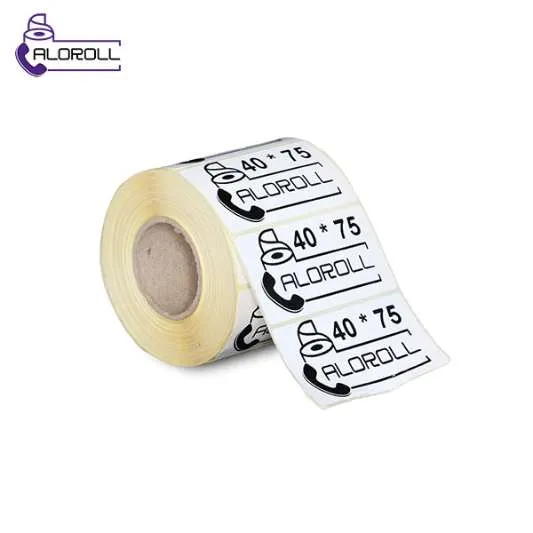 لیبل کاغذی ۱ ردیف ۷۵*۴۰