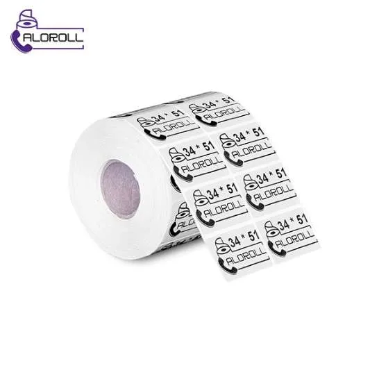 لیبل کاغذی ۲ ردیف ۵۱*۳۴