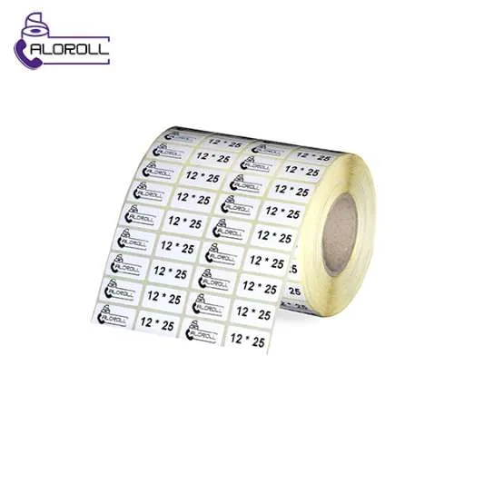 لیبل کاغذی ۴ ردیف ۲۵*۱۲