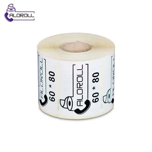 لیبل کاغذی ۱ ردیف ۸۰*۶۰