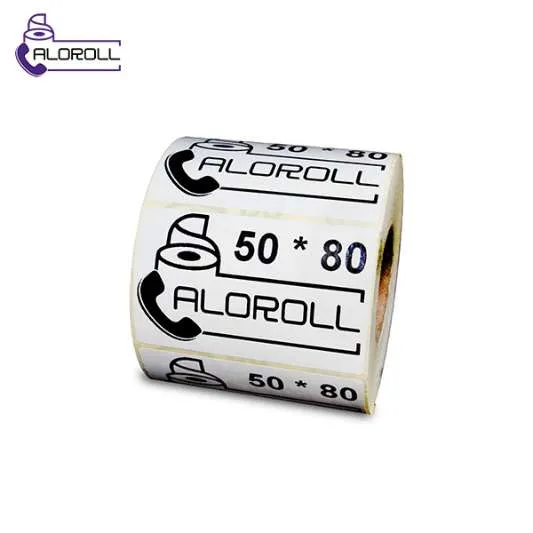 لیبل کاغذی ۱ ردیف ۸۰*۵۰