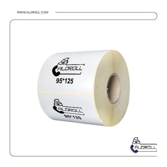 لیبل pvc تک ردیف 125*95