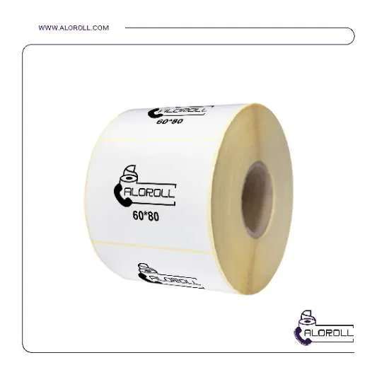 لیبل pvc تک ردیف 80*60