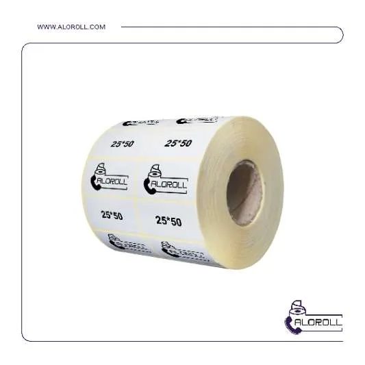 لیبل pvc دو ردیف 50*25