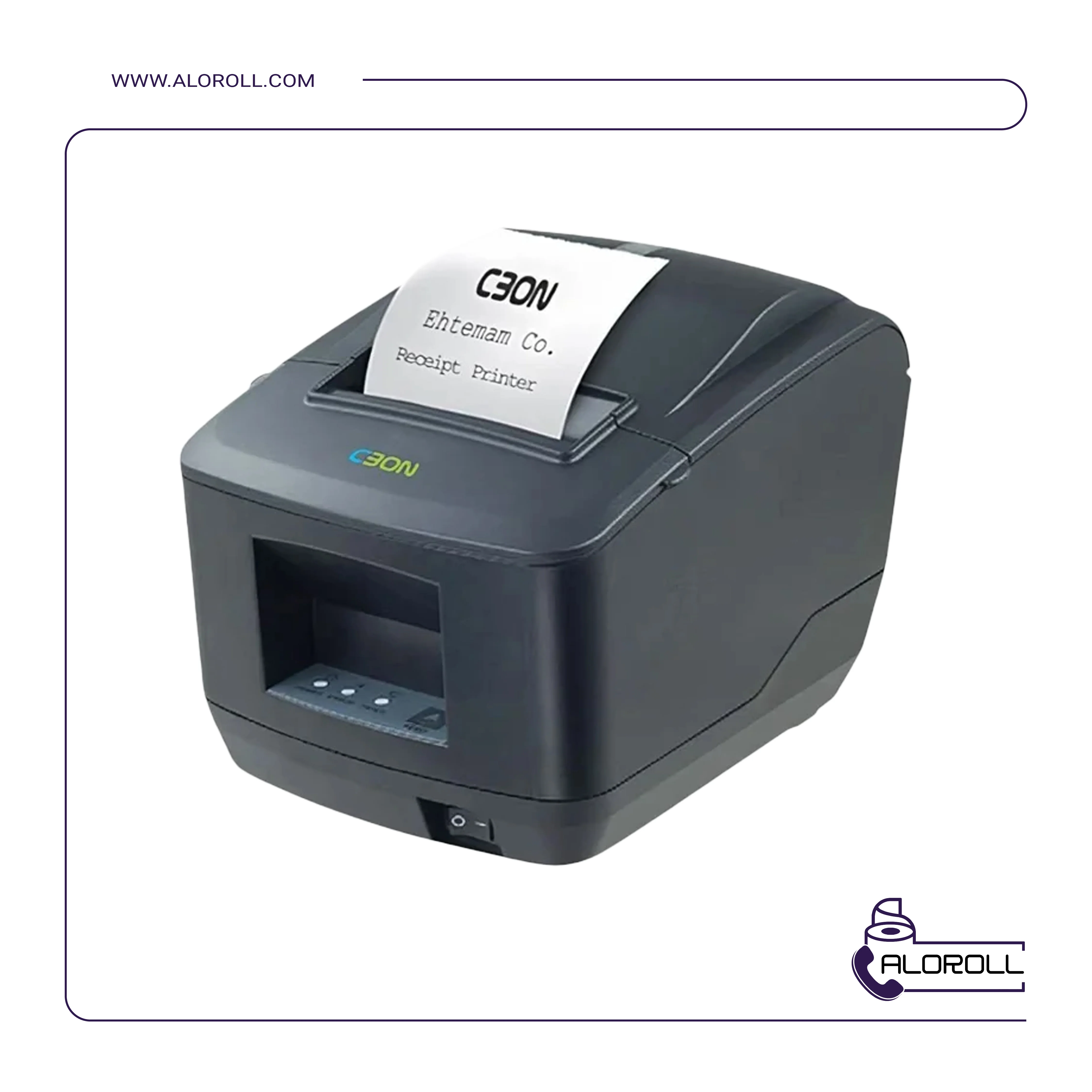 فیش پرینتر حرارتی سی بن مدل CR-B826BW