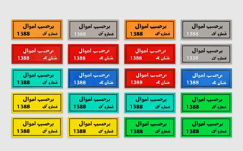 هر آنچه باید درباره برچسب اموال بارکد دار بدانید