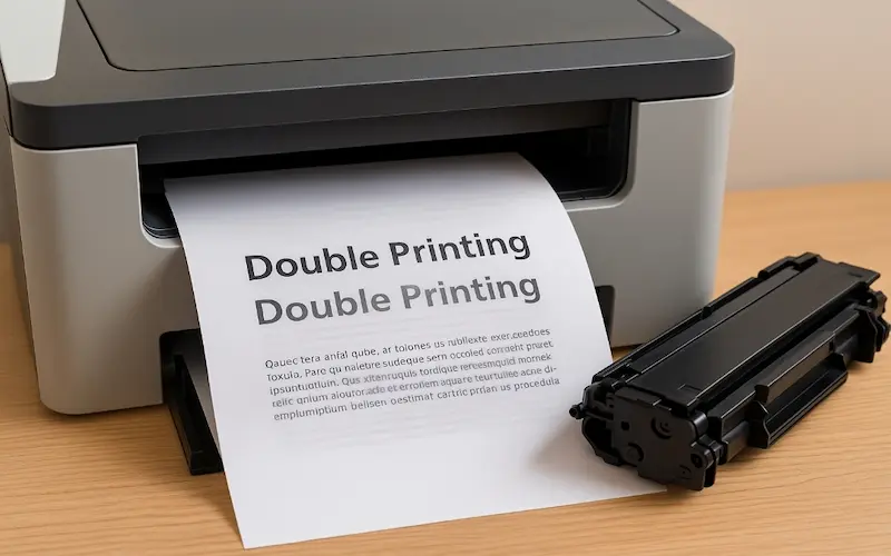رفع مشکل چاپ دوگانه (Double printing) در کارتریج های لیزری