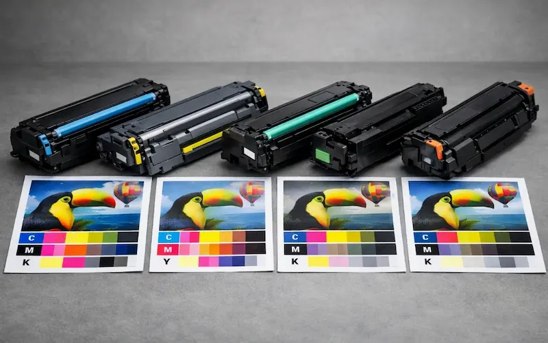 تونر های مناسب چاپ گرافیکی؛تفاوت برندها