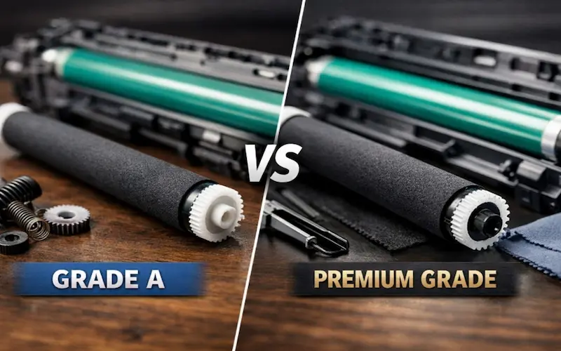 مقایسه فوم رول های گرید A و گرید premium