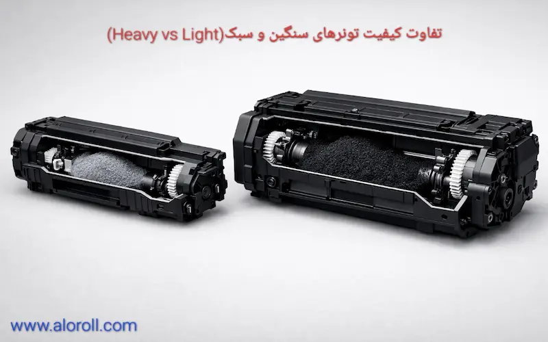تفاوت کیفیت تونرهای سنگین و سبک(Heavy vs Light)
