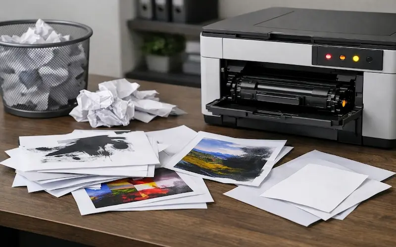7 اشتباه که باعث افزایش هزینه چاپ می شود!